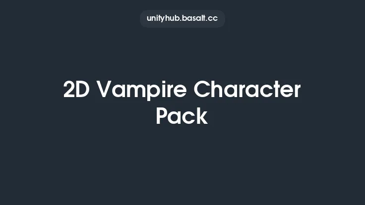2D Vampire Character Pack Thumbnail