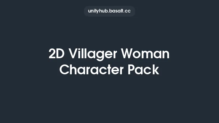 2D Villager Woman Character Pack Thumbnail