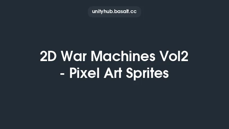 2D War Machines Vol2 - Pixel Art Sprites Thumbnail