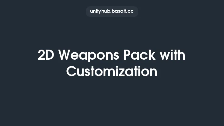 2D Weapons Pack with Customization Thumbnail