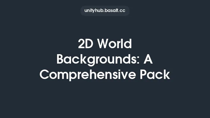 2D World Backgrounds: A Comprehensive Pack Thumbnail
