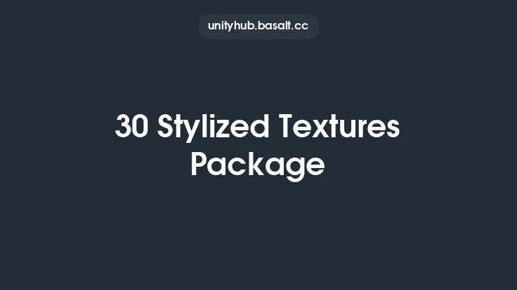 30 Stylized Textures Package Thumbnail