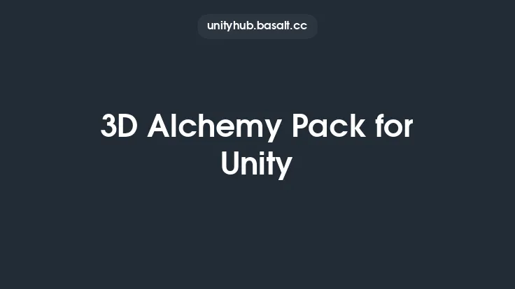 3D Alchemy Pack for Unity Thumbnail
