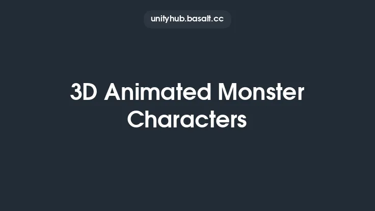 3D Animated Monster Characters Thumbnail