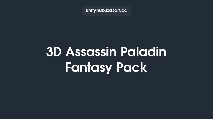 3D Assassin Paladin Fantasy Pack Thumbnail
