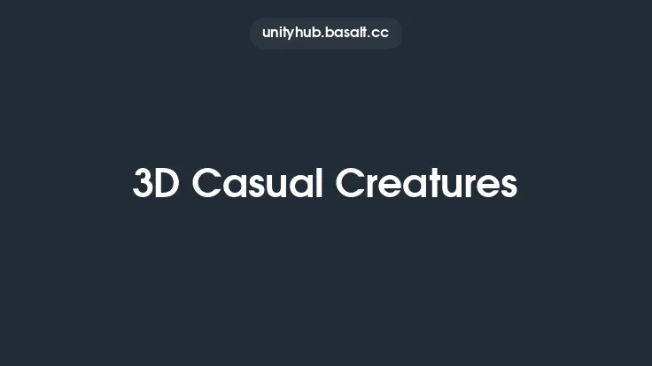 3D Casual Creatures Thumbnail