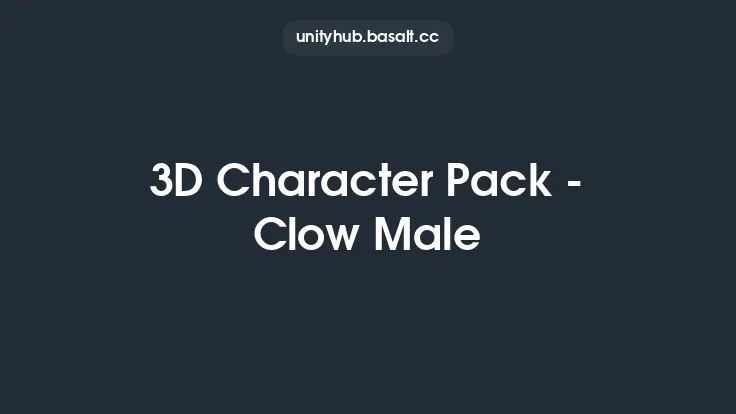 3D Character Pack - Clow Male Thumbnail