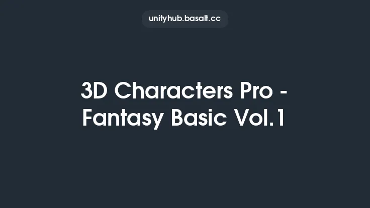 3D Characters Pro - Fantasy Basic Vol.1 Thumbnail