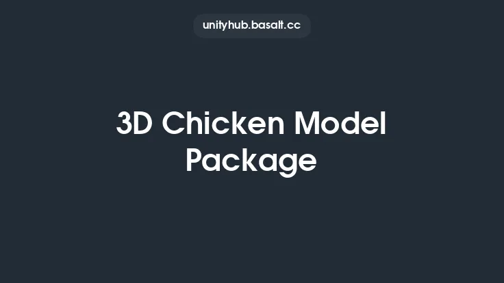 3D Chicken Model Package Thumbnail