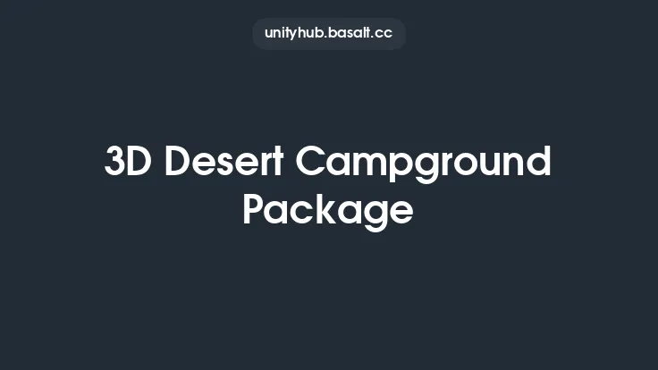 3D Desert Campground Package Thumbnail