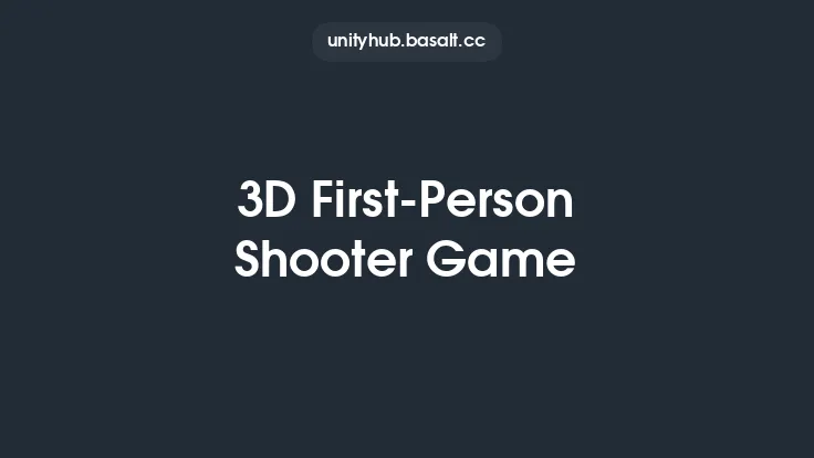 3D First-Person Shooter Game Thumbnail