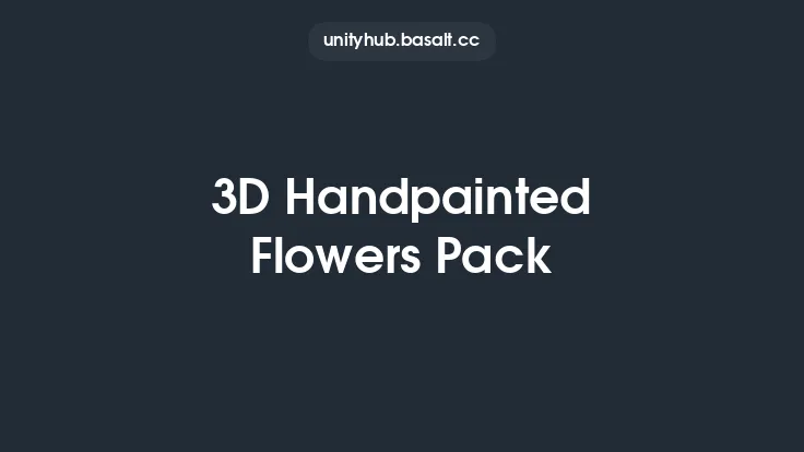 3D Handpainted Flowers Pack Thumbnail