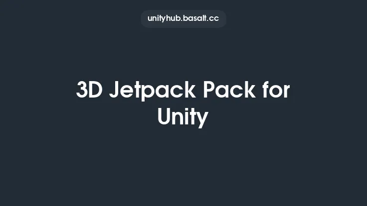3D Jetpack Pack for Unity Thumbnail