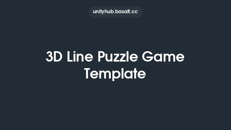 3D Line Puzzle Game Template Thumbnail