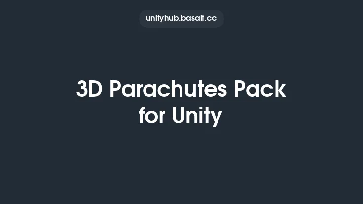 3D Parachutes Pack for Unity Thumbnail