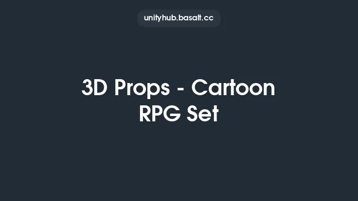 3D Props - Cartoon RPG Set Thumbnail