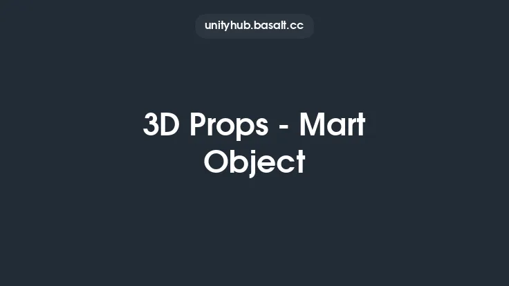 3D Props - Mart Object Thumbnail
