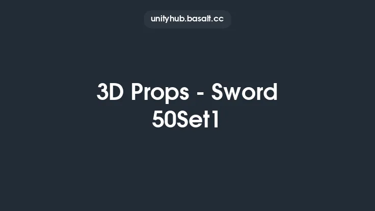 3D Props - Sword 50Set1 Thumbnail