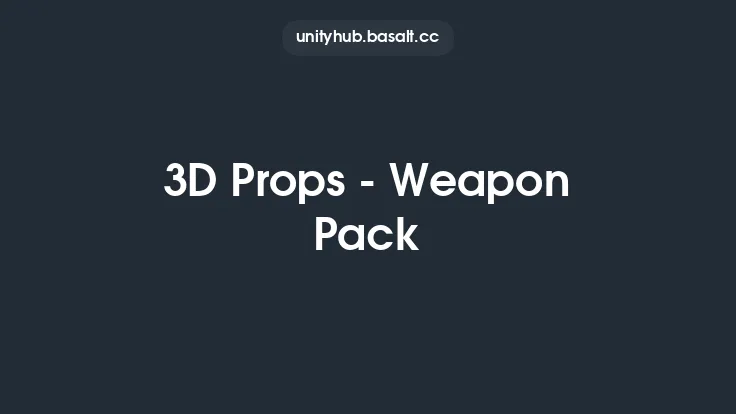 3D Props - Weapon Pack Thumbnail