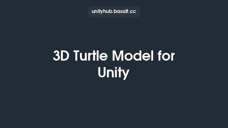 3D Turtle Model for Unity Thumbnail