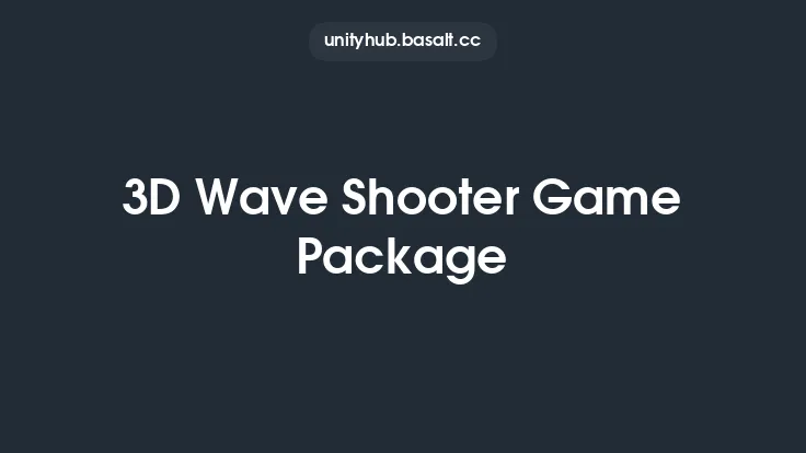 3D Wave Shooter Game Package Thumbnail