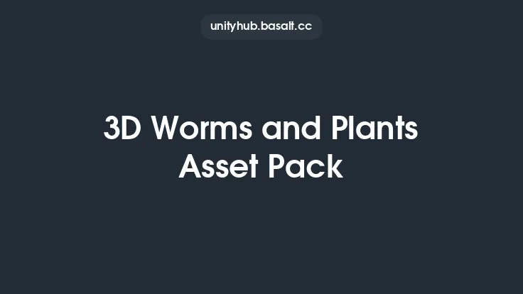 3D Worms and Plants Asset Pack Thumbnail