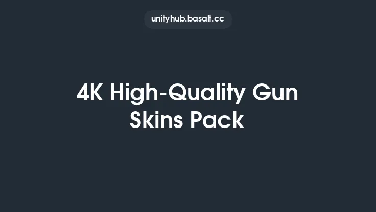 4K High-Quality Gun Skins Pack Thumbnail