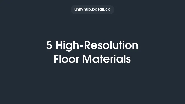 5 High-Resolution Floor Materials Thumbnail