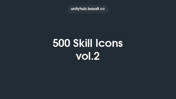 500 Skill Icons vol.2 Thumbnail