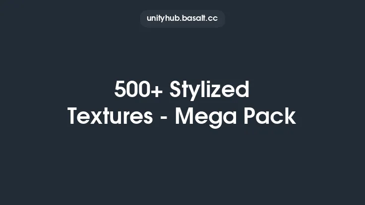 500+ Stylized Textures - Mega Pack Thumbnail