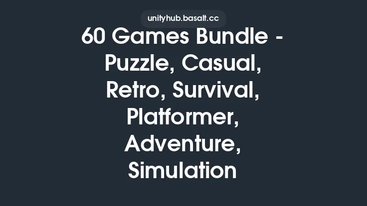 60 Games Bundle - Puzzle, Casual, Retro, Survival, Platformer, Adventure, Simulation Thumbnail