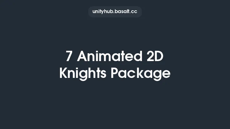 7 Animated 2D Knights Package Thumbnail