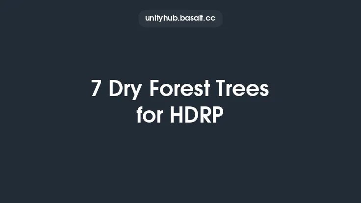 7 Dry Forest Trees for HDRP Thumbnail