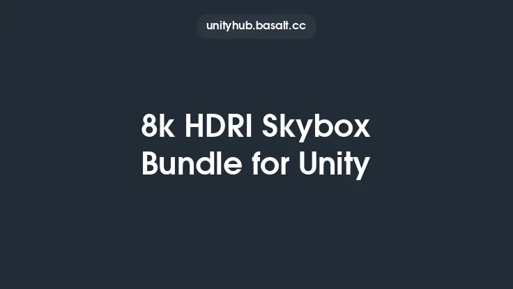 8k HDRI Skybox Bundle for Unity Thumbnail