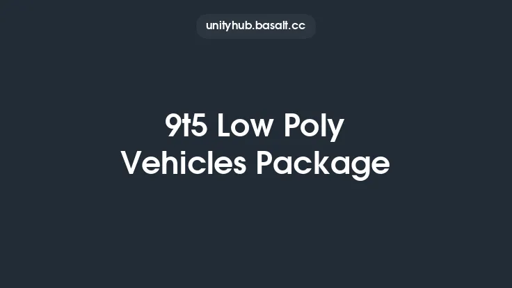 9t5 Low Poly Vehicles Package Thumbnail