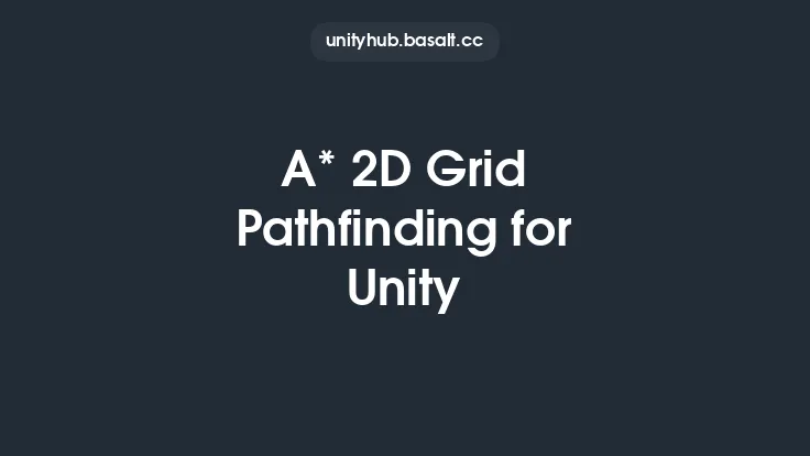 A* 2D Grid Pathfinding for Unity Thumbnail