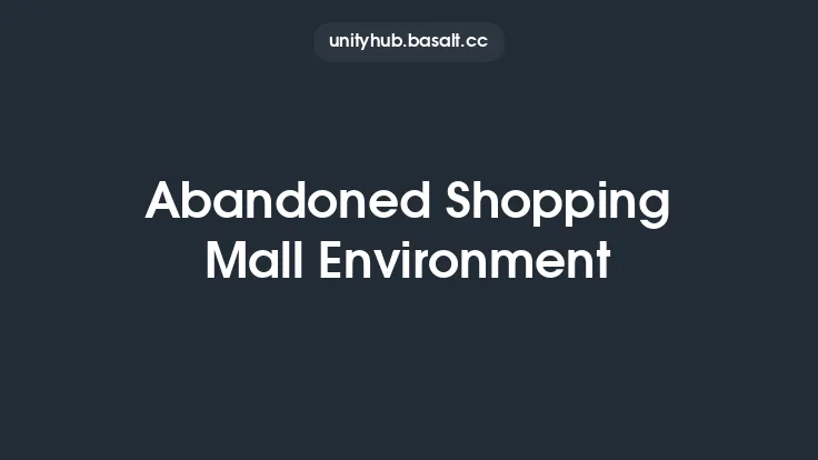 Abandoned Shopping Mall Environment Thumbnail