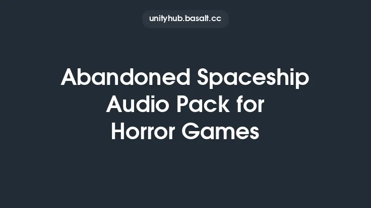 Abandoned Spaceship Audio Pack for Horror Games Thumbnail