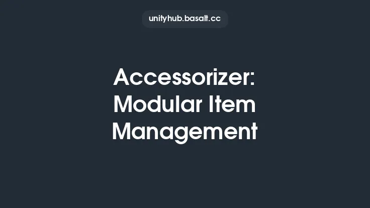 Accessorizer: Modular Item Management Thumbnail