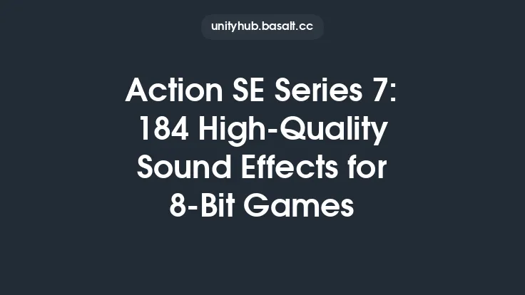 Action SE Series 7: 184 High-Quality Sound Effects for 8-Bit Games Thumbnail