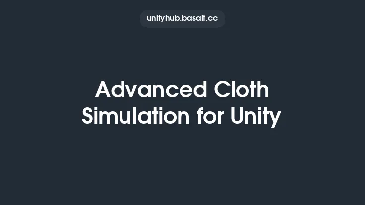 Advanced Cloth Simulation for Unity Thumbnail