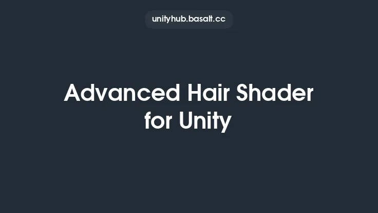 Advanced Hair Shader for Unity Thumbnail