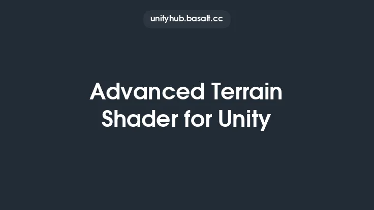 Advanced Terrain Shader for Unity Thumbnail