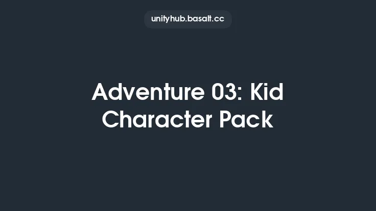 Adventure 03: Kid Character Pack Thumbnail