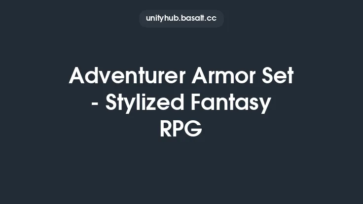 Adventurer Armor Set - Stylized Fantasy RPG Thumbnail