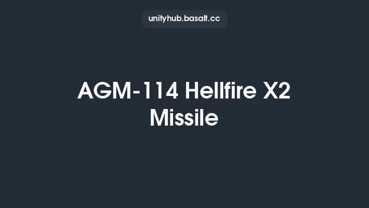 AGM-114 Hellfire X2 Missile Thumbnail