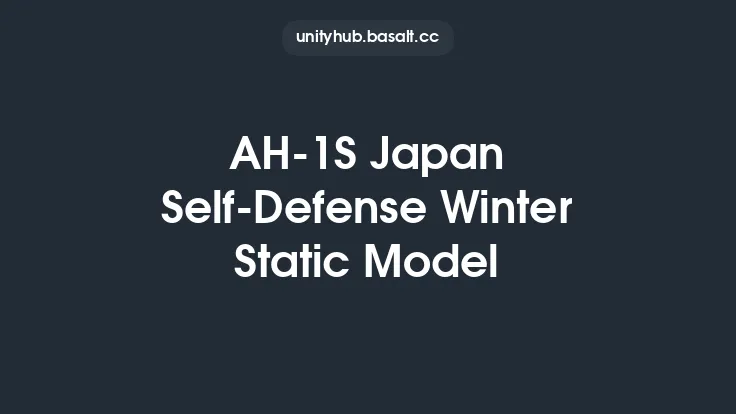 AH-1S Japan Self-Defense Winter Static Model Thumbnail