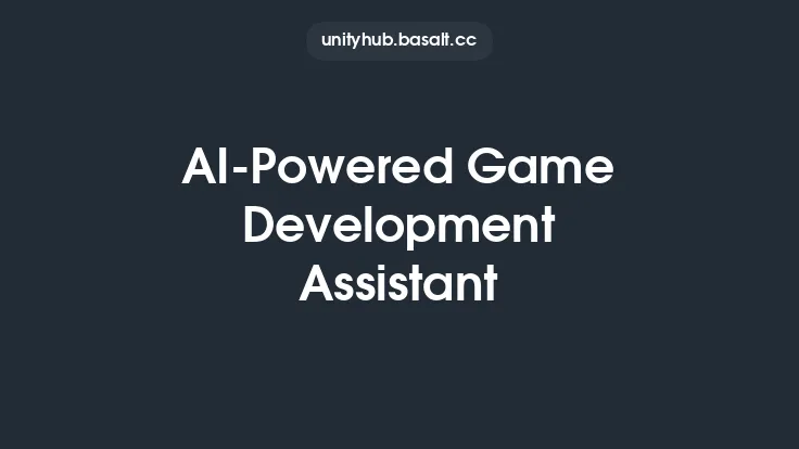 AI-Powered Game Development Assistant Thumbnail