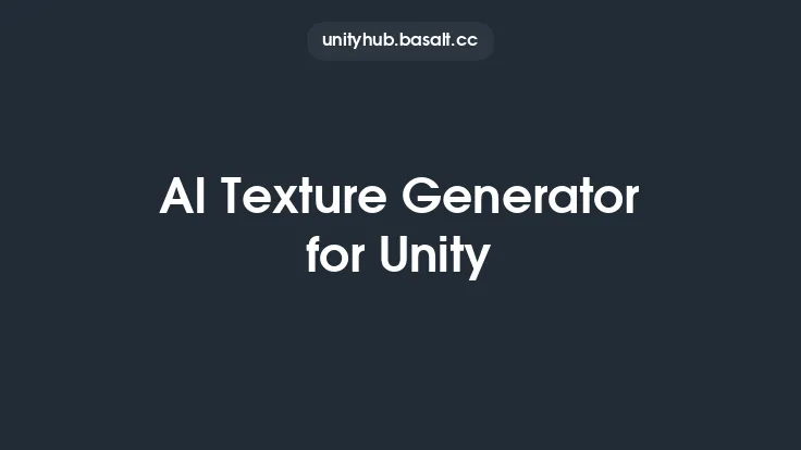 AI Texture Generator for Unity Thumbnail