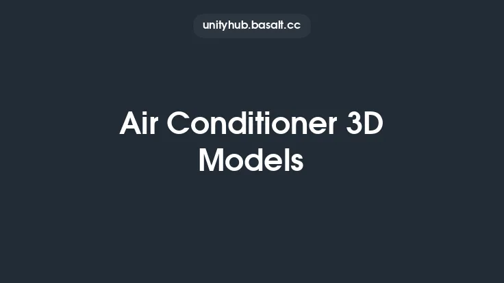 Air Conditioner 3D Models Thumbnail